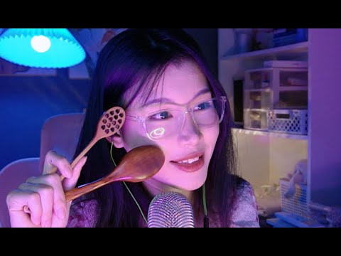 ASMR mouthsound and spoon so relax ngủ ngon sau 3 phút
