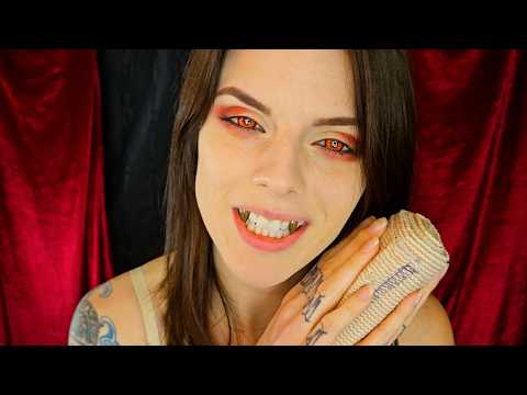 ASMR Roleplay | Vampire Ballerina Takes Care Of Your Sprained Ankle | Rose | (classical music)