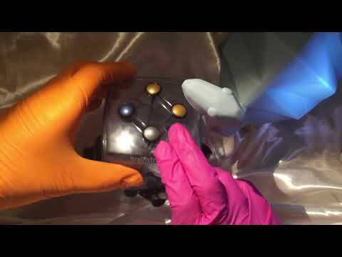 LATEX GLOVES 🖖  Playing with The Brain String 🧠👀 [[ ASMR]]