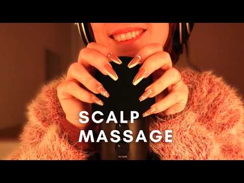 ASMR Relaxing Ear & Scalp Scratching 🤍 Soft Spoken Tingles for Deep Sleep 