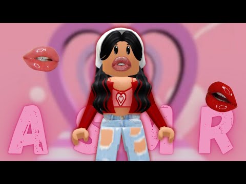 🙊[Roblox ASMR] Mouth Sounds & Chewing Gum ✨💤 | Valentine Obby
