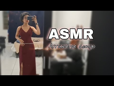 ASMR | ARRUME-SE COMIGO PARA A CEIA DE NATAL 🥂🎄