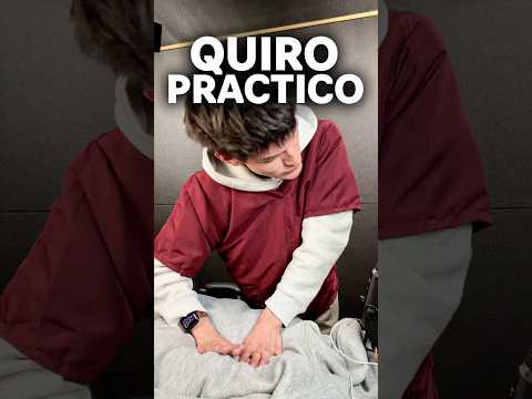 POV: VAS AL QUIROPRÁCTICO BARATO #asmr #relax #asmrsounds #comedia #pov