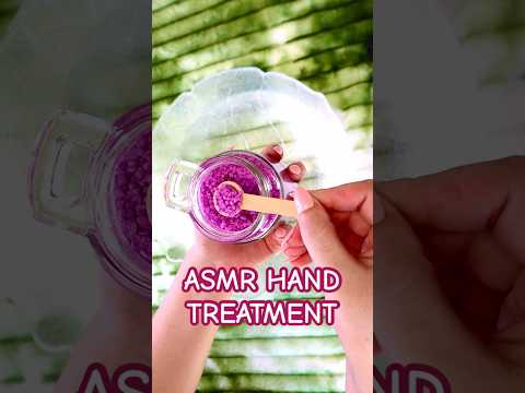 ASMR Spa 🌺 Relaxing Hand Treatment (whispered self-care)