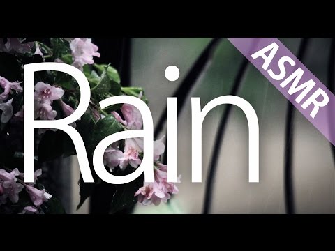 ASMR Relaxation 2 - Rain (ear to ear, binaural)