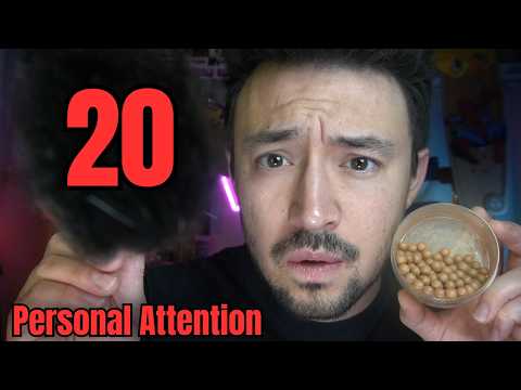 🔴 20 Personal Attention Triggers to Defeat Tingle Immunity ⚡ (FAST ASMR)
