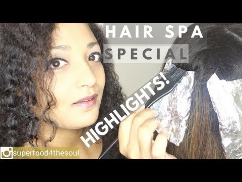 Hair Spa special Highlights! Wow! ASMR hair dresser colorist salon