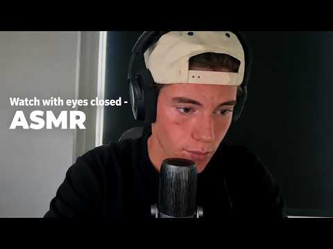 Just watch this ASMR video with your eyes closed