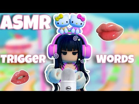 Roblox ASMR ⭐️ ~ Repeating Tingly Trigger Words!! (My Hello Kitty Cafe!)