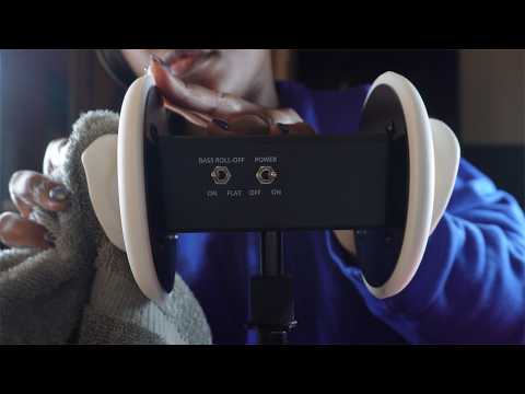 ASMR Cloth Ear Massage | 3Dio Microphone