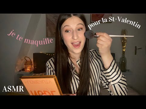 ASMR FR | 💄Je te maquille pour la St-Valentin 💞