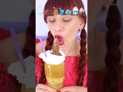 ☕️ Asmr Coffee Emoji Challenge Whipped Cream Chocolate Candy