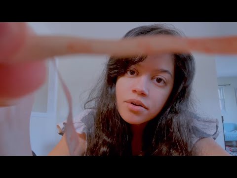 asmr • measuring your face (personal attention)