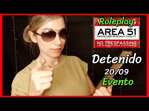 ASMR | 👽ARRESTADO en el AREA 51 (Asalto  20/09)| Roleplay | SusurrosdelSurr  | Español