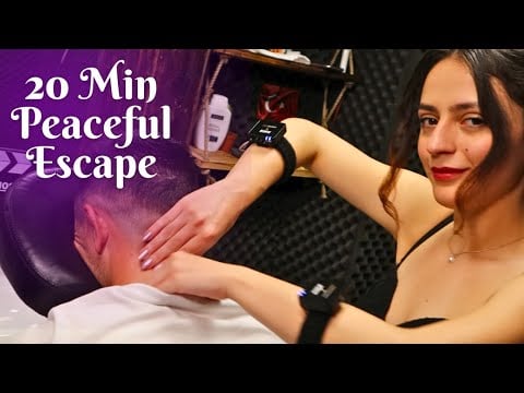 🌙ASMR THERAPY | Journey Into Calmness – Chair Massage Miss Melek (Remastered)