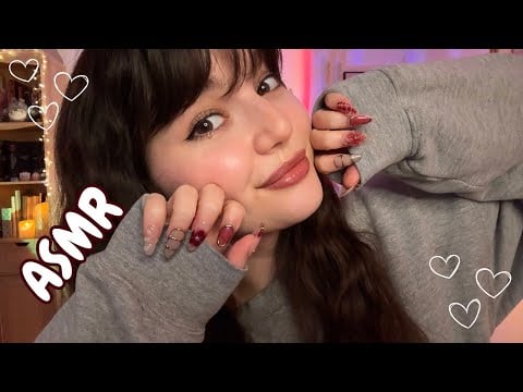 Upclose Lofi ASMR Mouth Sounds, Camera Tapping and Whisper Rambles 😴