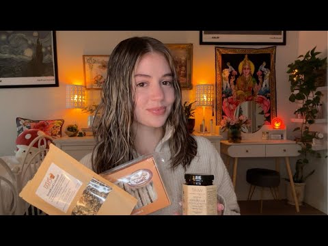 asmr what i got at my local farmers market! ⋆⁺₊❅.  eating sounds & more