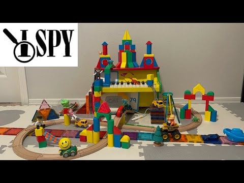 ASMR But I’m Inside of an I-SPY Book (interactive soft spoken ASMR with tracing)