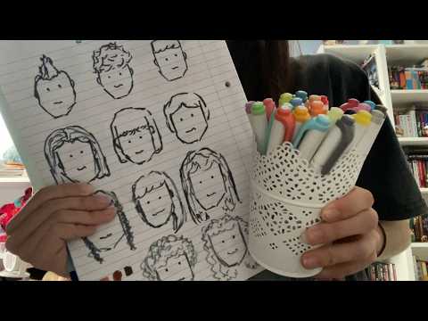 asmr customising your face (facial surgery)