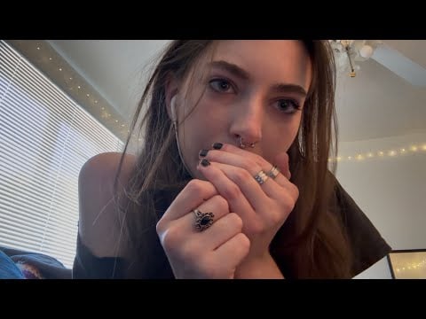 asmr—lofi whisper ramble in a new location !