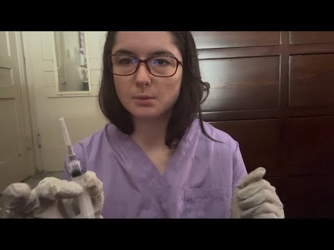 Steroid Injections for Pain relief | ASMR Medical role play