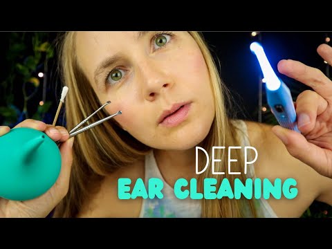 ASMR Deep Inner Ear Cleaning That Tickles Your Brain 🧠