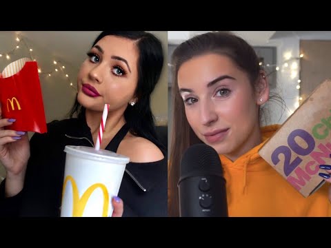 ASMR| MCDONALDS MUKBANG & TRIGGERS WITH ASMRxBABEE