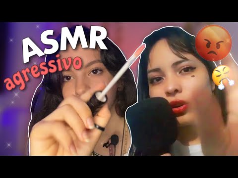 ASMR RÁPIDO E AGRESSIVO!!! ft @KBruninhaASMR