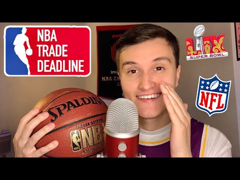 ASMR | Whisper Ramble on All Things Sports 🏀🏈 (nba trade deadline, super bowl lix, etc.)