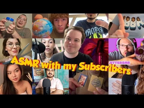 Subscribers Try ASMR Pt 5 *extremely tingly*