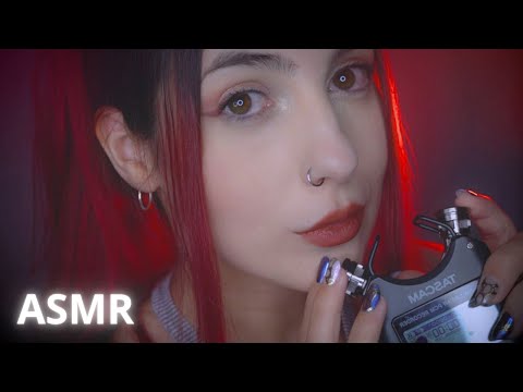 ASMR Layered Mouth Sounds w/ Tascam