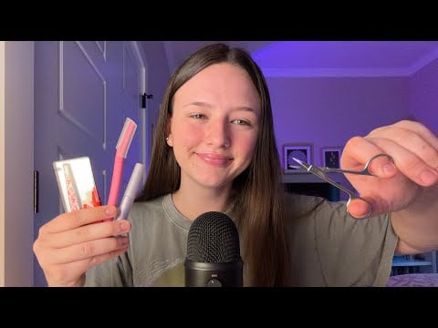 ASMR Doing Your Eyebrows 💘