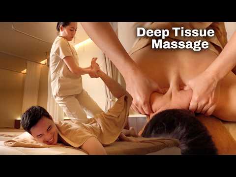 ASMR 🔥 Instant Stress Relief with Deep Tissue Massage and Stretching for Relaxation!