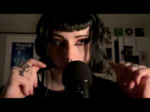 ASMR rambles & inaudible whispering