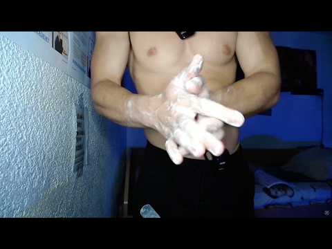 ASMR | White Sticky Gooey Hand Sounds