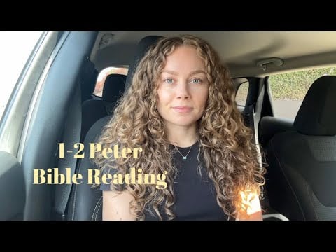 Christian ASMR 1-2 Peter Soft Spoken Bible Reading 📖 