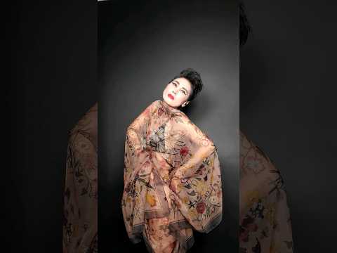 The Whisper of Brown | 레아 정의 감성 스카프 아트Scarf Symphony in Earthy Brown | 레아 정의 포토 퍼포먼스