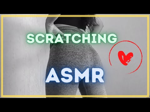 ASMR SCRATCHING💓 TEXTURED LEGGINGS 💓 AGGRESSIVE SCRATCHING ASMR