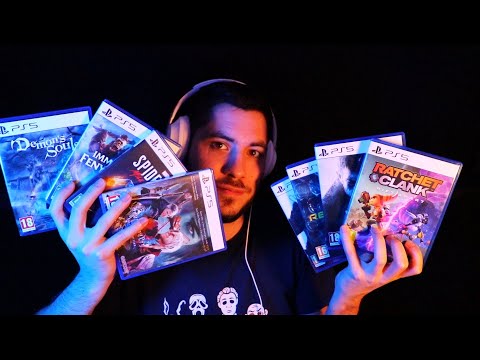 ASMR Voici tous mes jeux PS5 - Ultimate triggers chuchotement