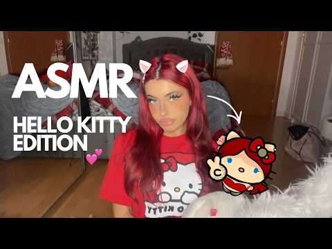 ₊˚⊹♡ ASMR - HELLO KITTY TRIGGERS💗✨