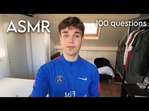 ASMR 100 Questions to Help You Fall Asleep (ft latex gloves)