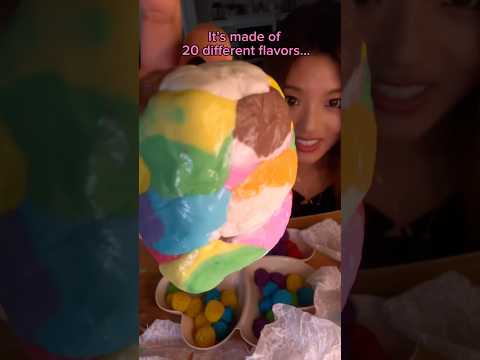 Trying the most expensive salt water taffy… #food #eating #taffy