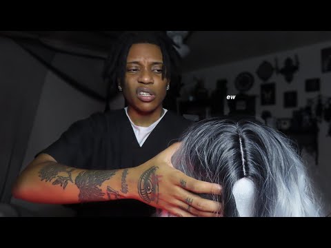 ASMR Rude Doctor Checks Your Hair for Lice Roleplay (scalp massage)