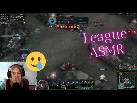 ASMR Ich spiele League of Legends, feede wie der letzte Noob und gewinne trotzdem - (deutsch/german)