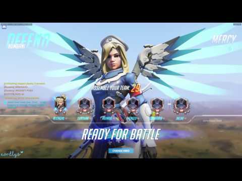 ASMR ♡ playing Overwatch, soft spoken, keyboard sounds.