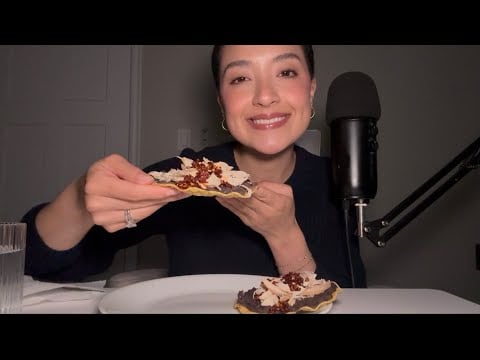 ASMR | Chicken tostadas 
