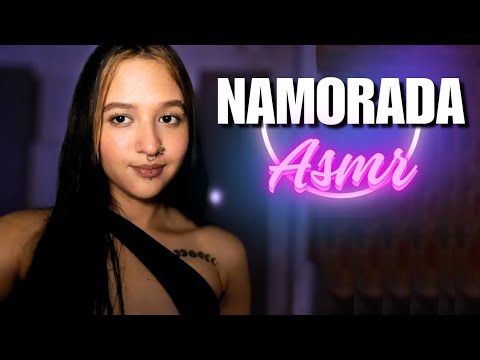 ASMR CASEIRO | NAMORADA CUIDANDO DE VOCÊ 💜 #asmr #asmrvideo