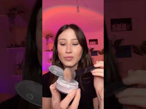 ASMR doing your makeup in 60 seconds! #asmr #asmrshorts