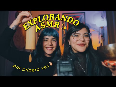 ASMR para relajarte 🦋 Cuencos Tibetanos, Koshi Bells, Pirámide de Cristal ft @dulceyagrazmusic