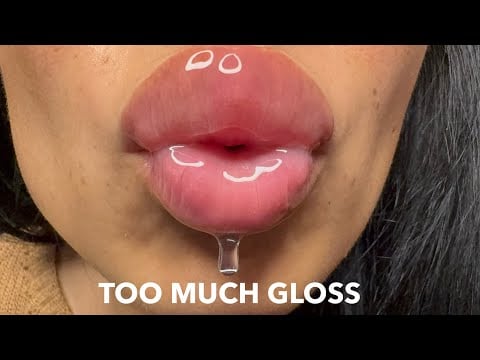 Giantess Shiny Kisses Make You Shrink | Relaxing ASMR